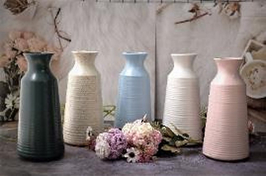 Bó Mạ - lọ hoa gốm sứ Bát Tràng TM-026