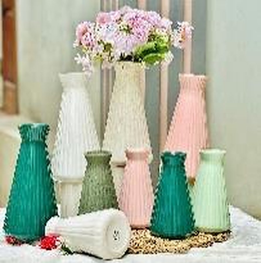 Vân Gỗ - lọ hoa gốm sứ Bát Tràng TM-004